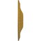 Ekena Millwork Alexa Ceiling Medallion (Fits Canopies up to 3"), Hand-Painted Pharaohs Gold, 15"OD x 1 3/4"P CM14AXPGS - alternate 2